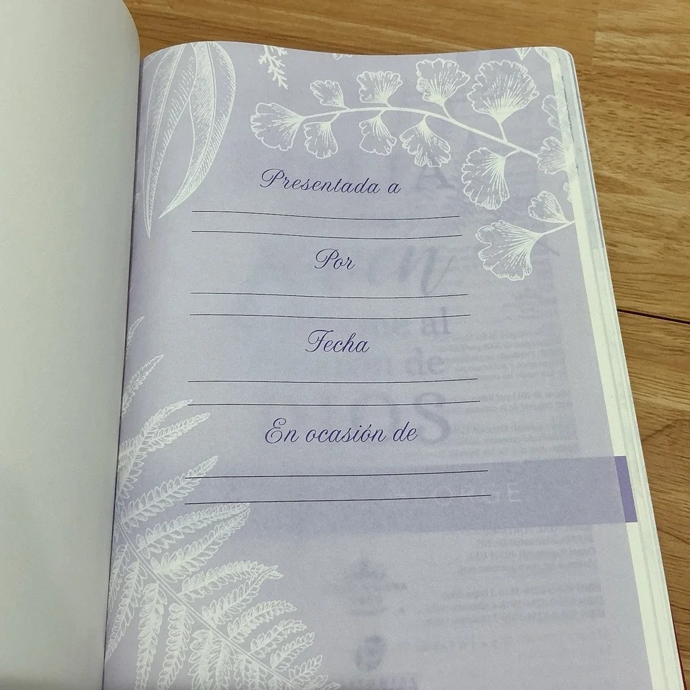 Biblia de una joven conforme al corazón de Díos RVR.1960 duotono Y Diario Nuevo